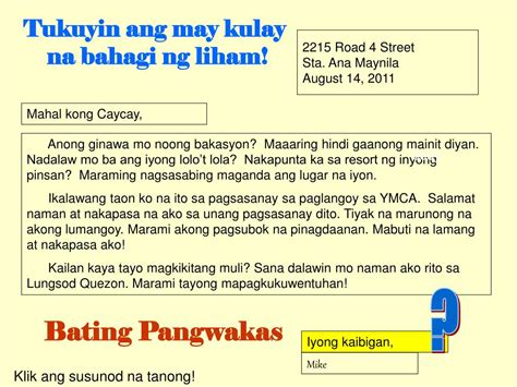 paano gumawa ng liham|Pagsusulat ng Liham Pangkaibigan .
